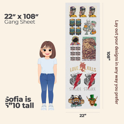 Build Your UV Gang Sheet