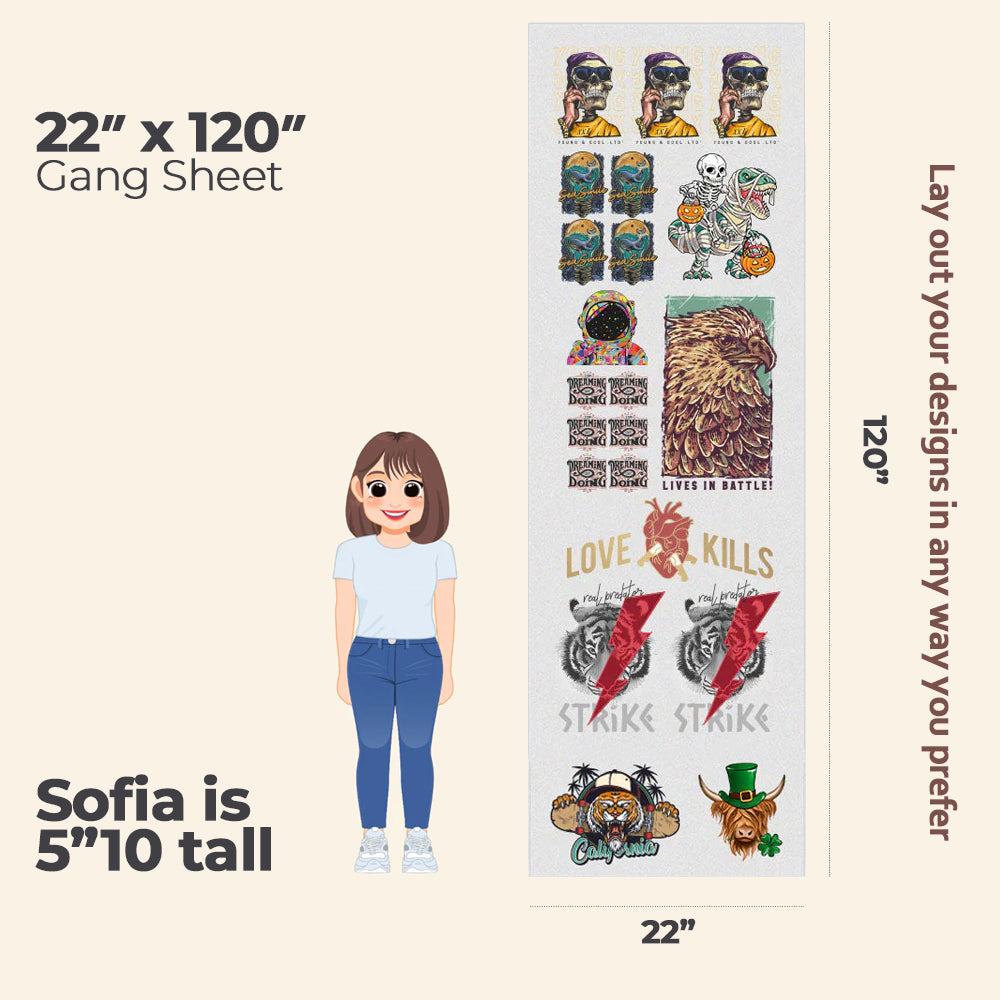 Build Your UV Gang Sheet