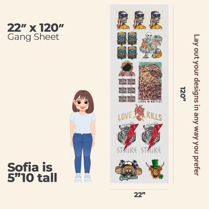 Build Your UV Gang Sheet