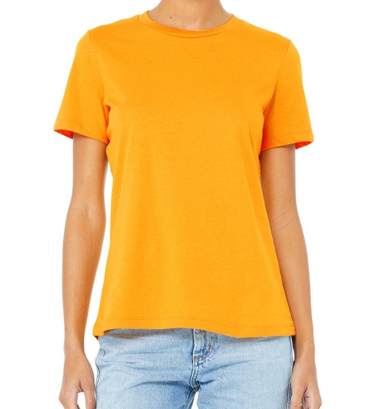 WOMEN'S RELAXED JERSEY SHORT SLEEVE TEE 6400